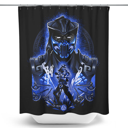 Winter Assassin - Shower Curtain