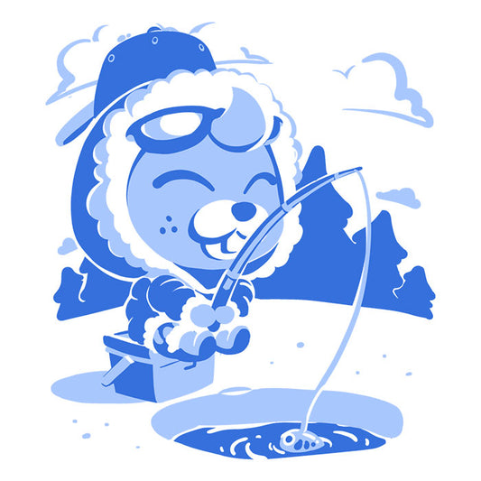 Winter Fishing - Tote Bag