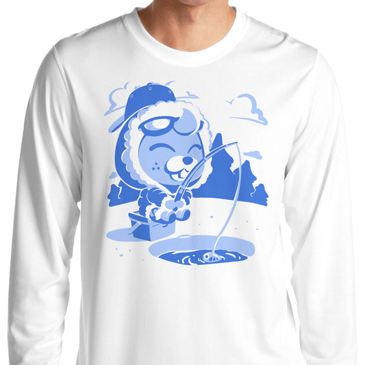 Winter Fishing - Long Sleeve T-Shirt