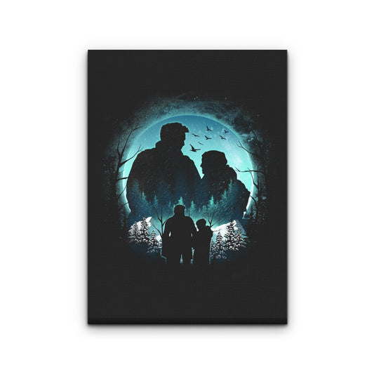 Winter Survivors - Canvas Print