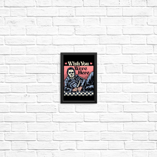 Wish You Were Here - Posters & Prints