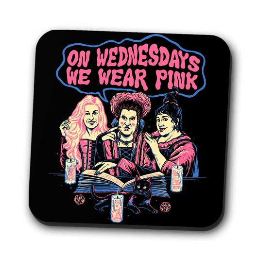 Witches Wear Pink - Coasters