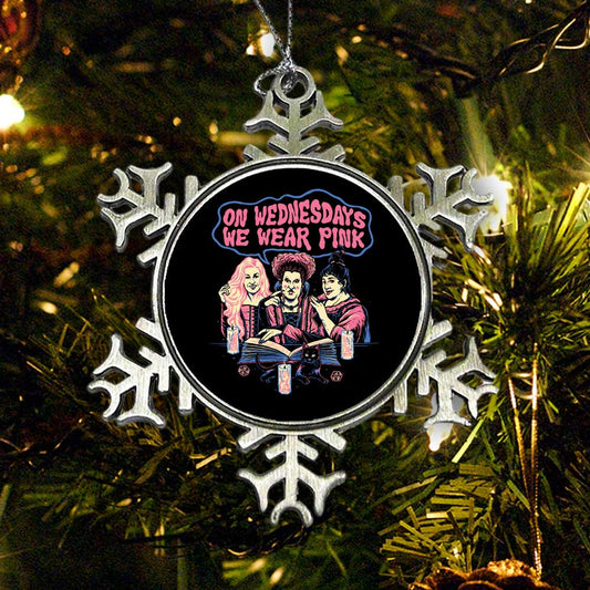 Witches Wear Pink - Ornament