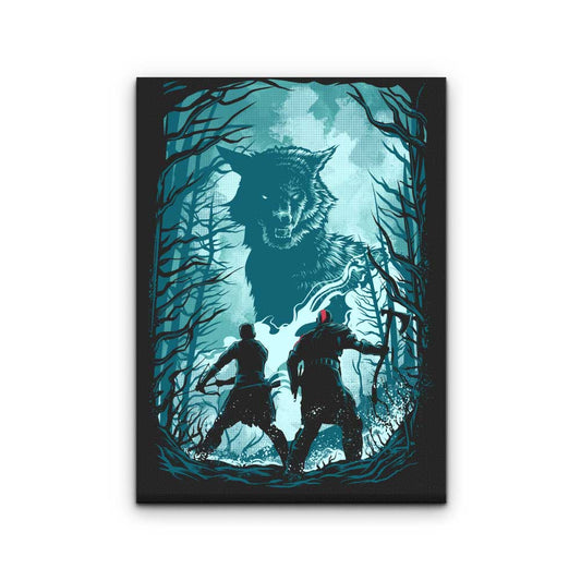 Wolves and Gods - Canvas Print