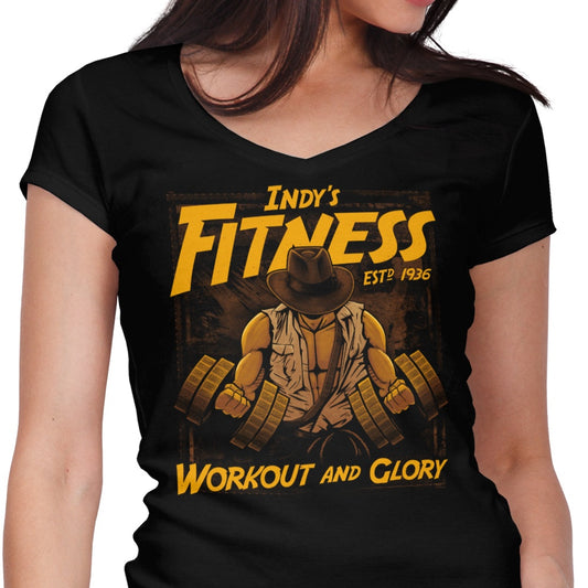 Workout and Glory - Women's V-Neck