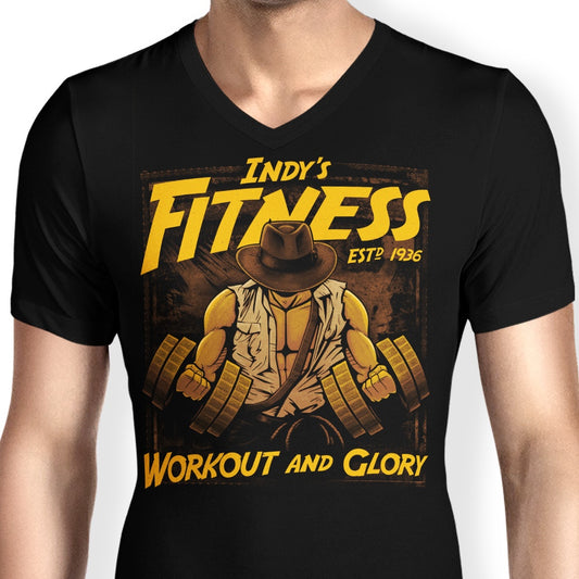 Workout and Glory - Men's V-Neck