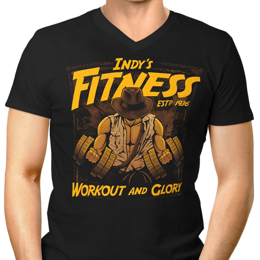 Workout and Glory - Men's V-Neck