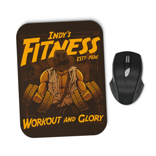 Workout and Glory - Mousepad