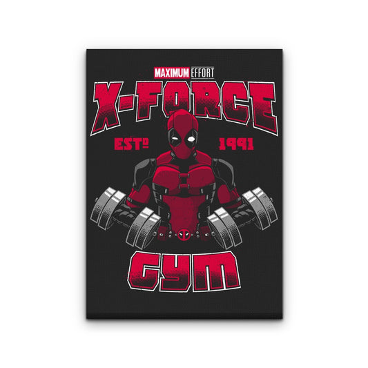 X-Force Gym - Canvas Print