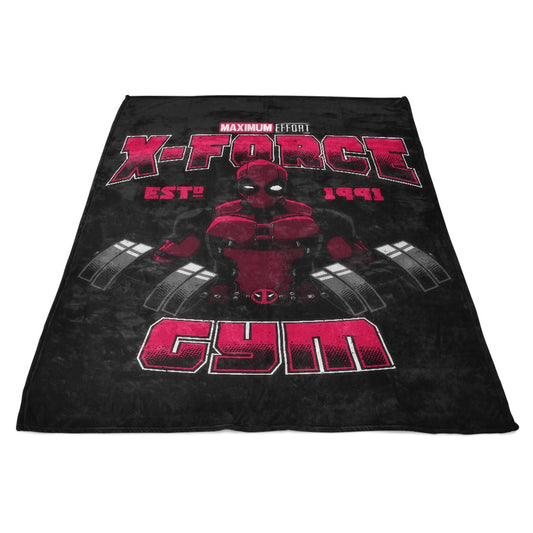 X-Force Gym - Fleece Blanket