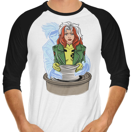 X-Ghost - 3/4 Sleeve Raglan T-Shirt