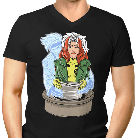 X-Ghost - Men's V-Neck