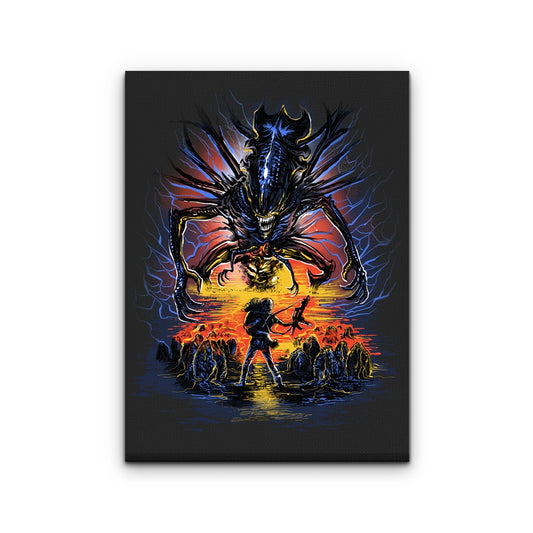 Xeno Shall Not Pass - Canvas Print