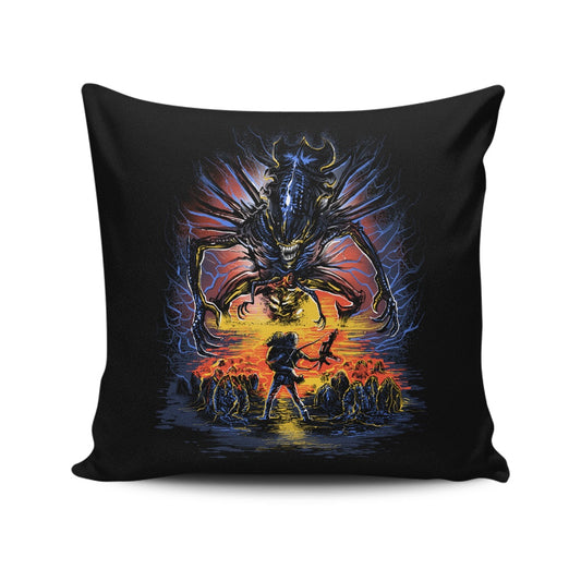 Xeno Shall Not Pass - Throw Pillow