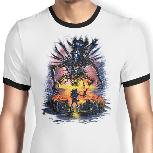 Xeno Shall Not Pass - Ringer T-Shirt