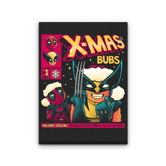 Xmas Bubs - Canvas Print