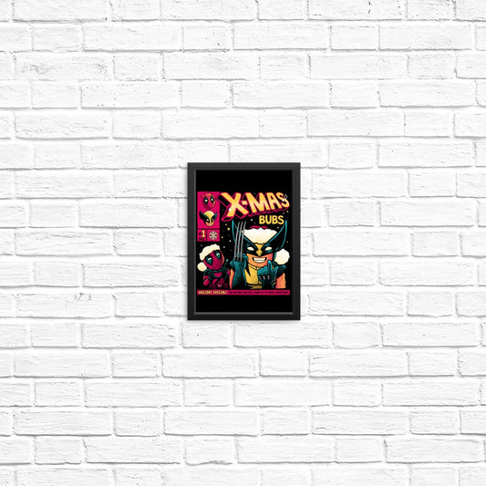 Xmas Bubs - Posters & Prints