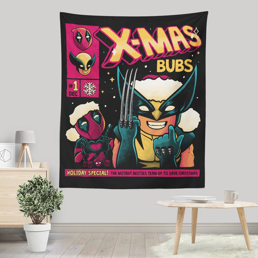 Xmas Bubs - Wall Tapestry