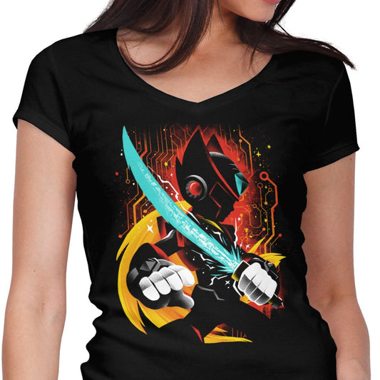 Z-Saber - Women's V-Neck