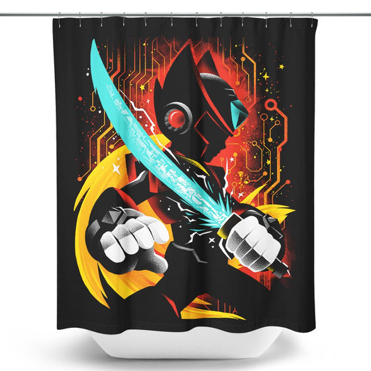Z-Saber - Shower Curtain