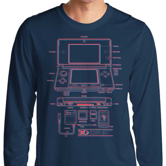 3DS - Long Sleeve T-Shirt