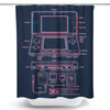 3DS - Shower Curtain
