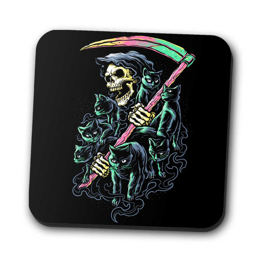 7 Deadly Cats - Coasters