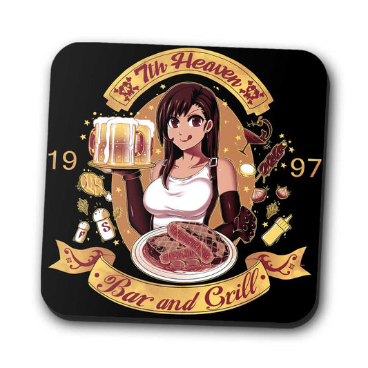 7th Heaven Bar and Grill - Coasters