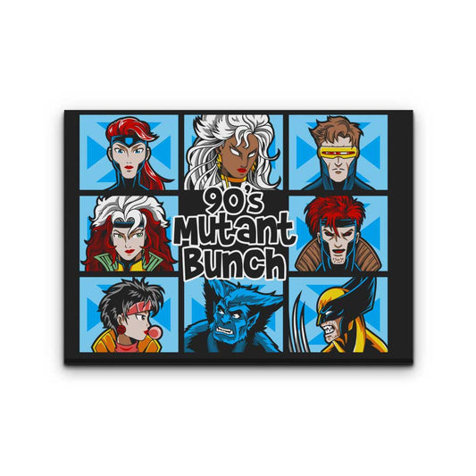 90's Mutant Bunch - Canvas Print