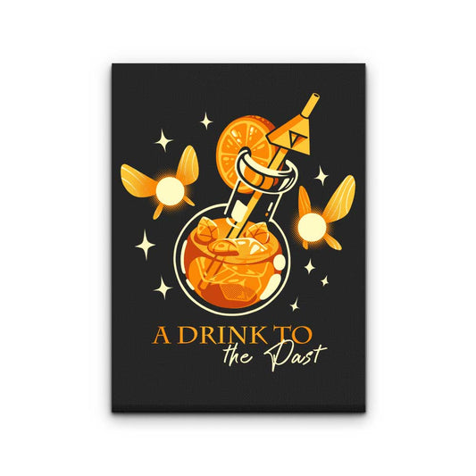 A Drink to the Past - Canvas Print