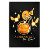 A Drink to the Past - Metal Print