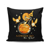 A Drink to the Past - Throw Pillow
