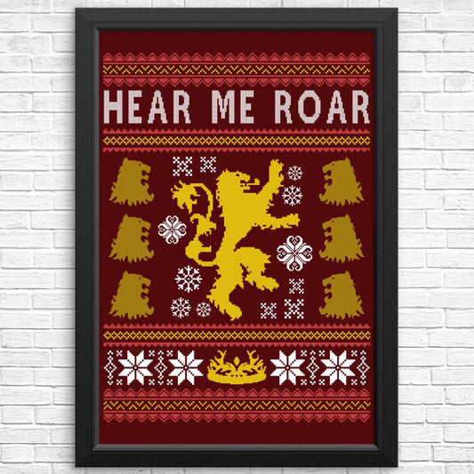 A Lion Always Wraps Their Gifts - Posters & Prints