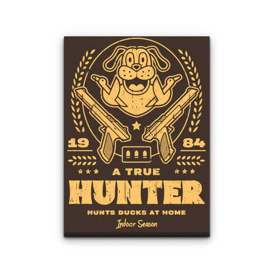 A True Hunter - Canvas Print