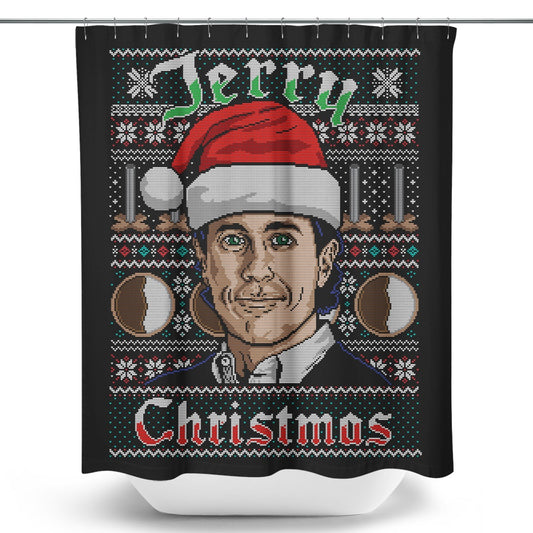 A Very Jerry Christmas - Shower Curtain