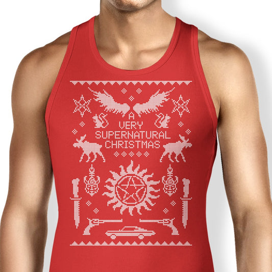 A Very SPN Sweater - Tank Top