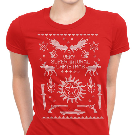 A Very SPN Sweater - Women's Apparel