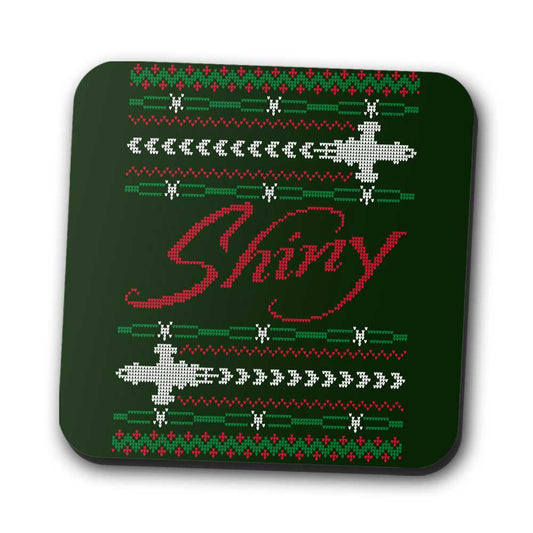 A Very Shiny Christmas - Coasters