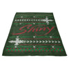 A Very Shiny Christmas - Fleece Blanket