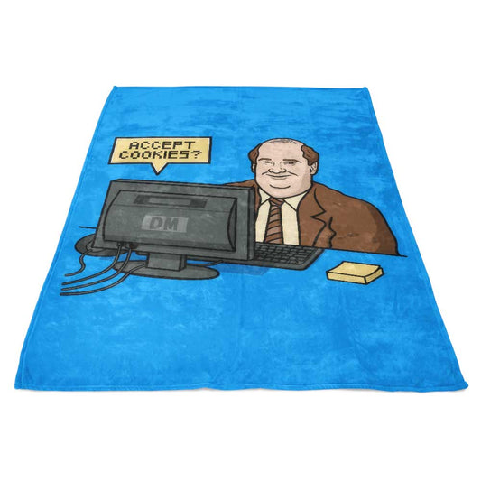 Accept Cookies - Fleece Blanket