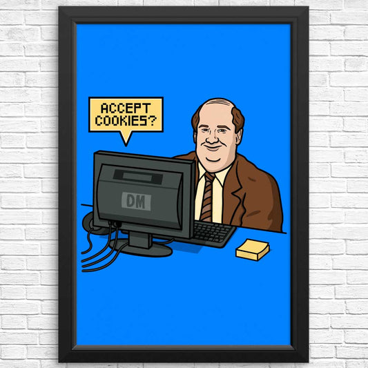 Accept Cookies - Posters & Prints