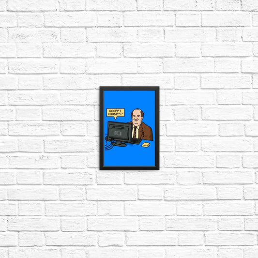 Accept Cookies - Posters & Prints