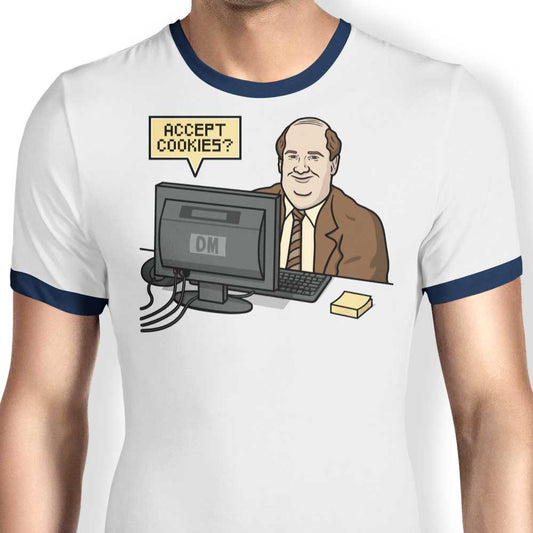 Accept Cookies - Ringer T-Shirt