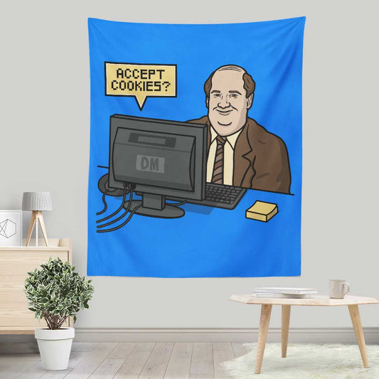 Accept Cookies - Wall Tapestry