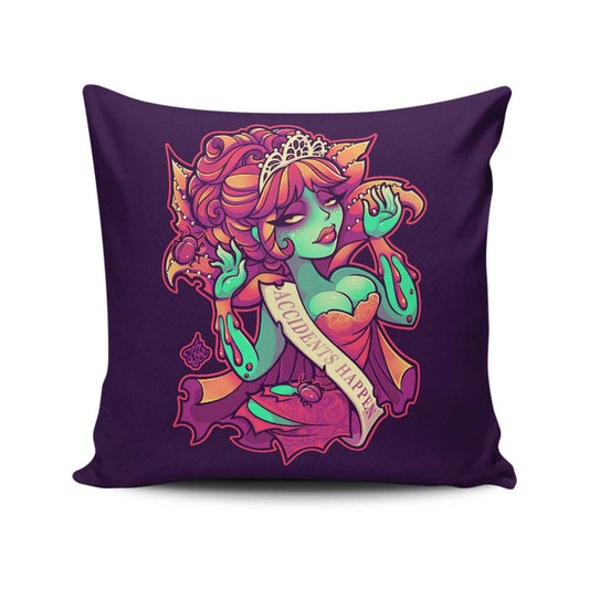 Accidents Happen - Throw Pillow