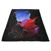Acrobatic Landscape - Fleece Blanket