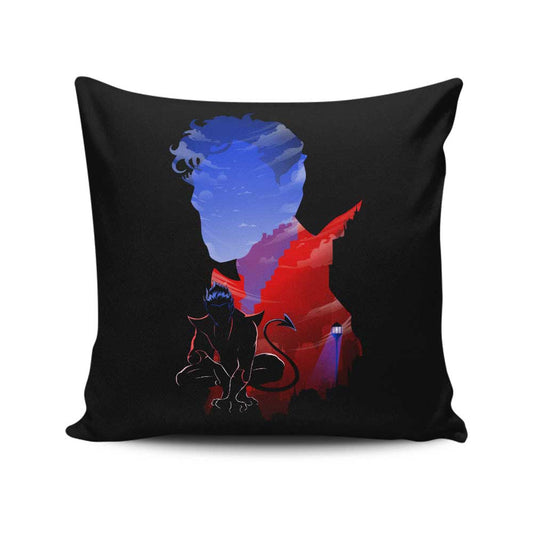 Acrobatic Landscape - Throw Pillow