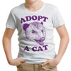 Adopt a Cat - Youth Apparel