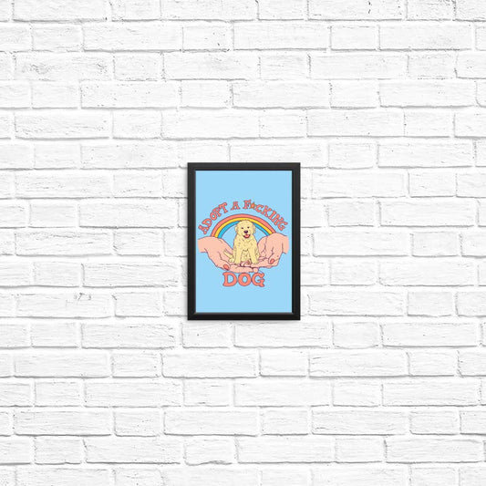 Adopt a Dog - Posters & Prints