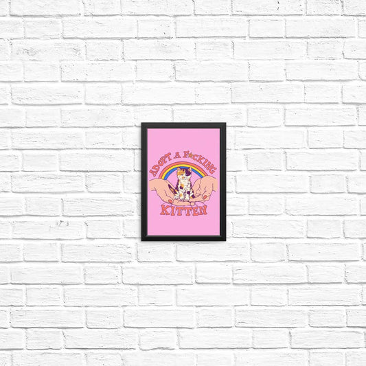 Adopt a Kitten - Posters & Prints